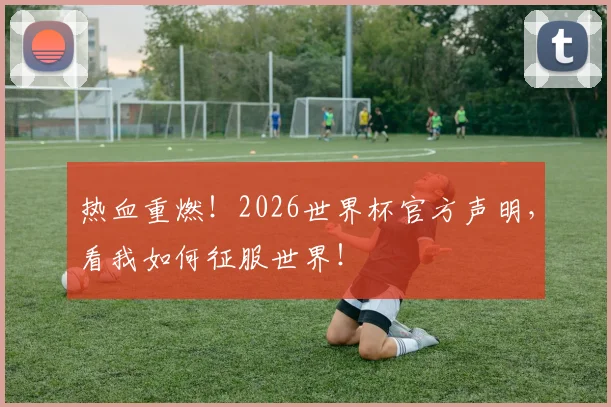 热血重燃!2026世界杯官方声明,看我如何征服世界!